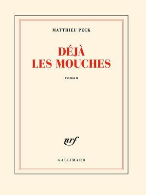 cover image of Déjà les mouches